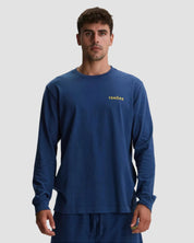 Left Chest Long Sleeve Tee-TENORE