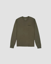 Left Chest Long Sleeve Tee - TENORE