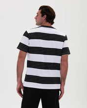 Stripe Tee Wide Band-TENORE