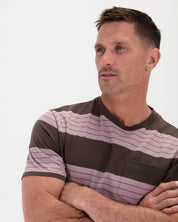 Stripe Tee Wide Band-TENORE