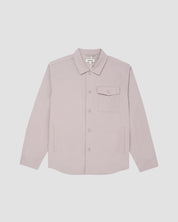 Twill Shirt Jacket-TENORE