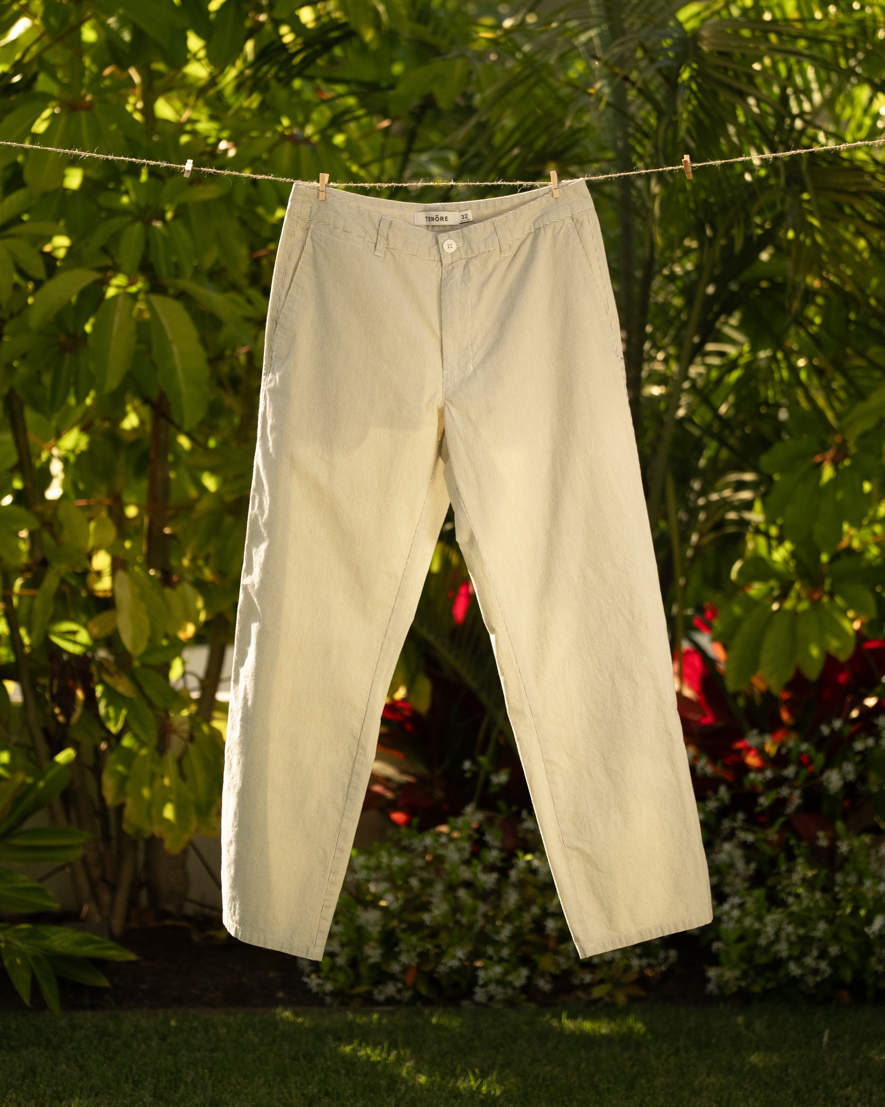 Classic Stripe Chino Pant-TENORE