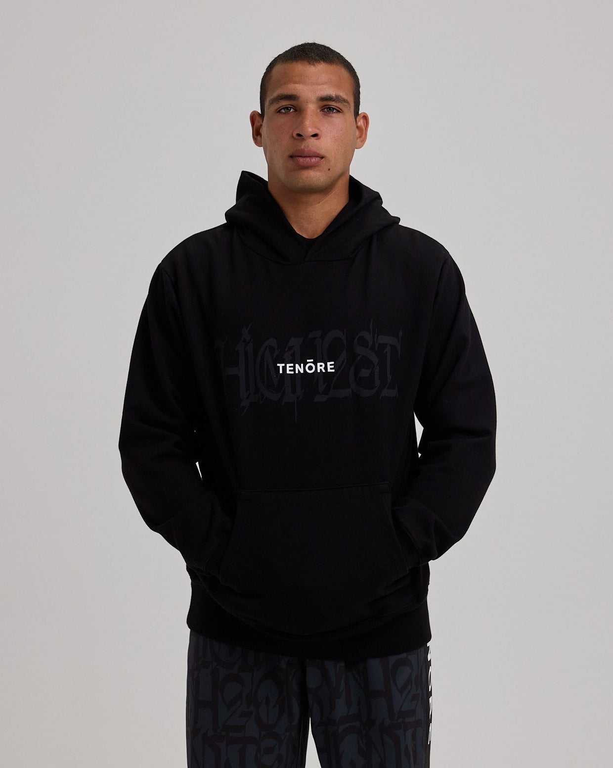 Defer Print Hoodie-TENORE