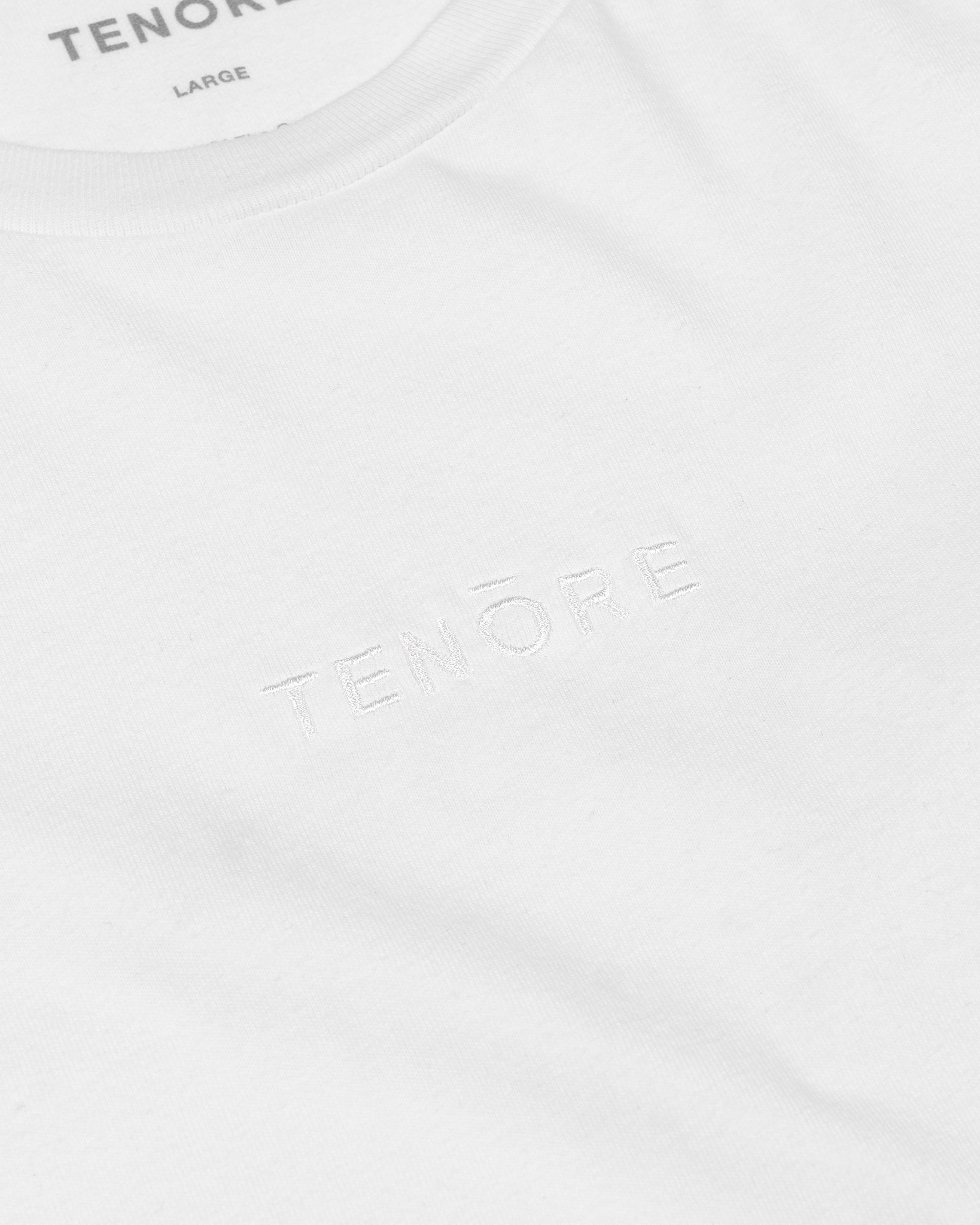 Embroidered Logo Tee-TENORE