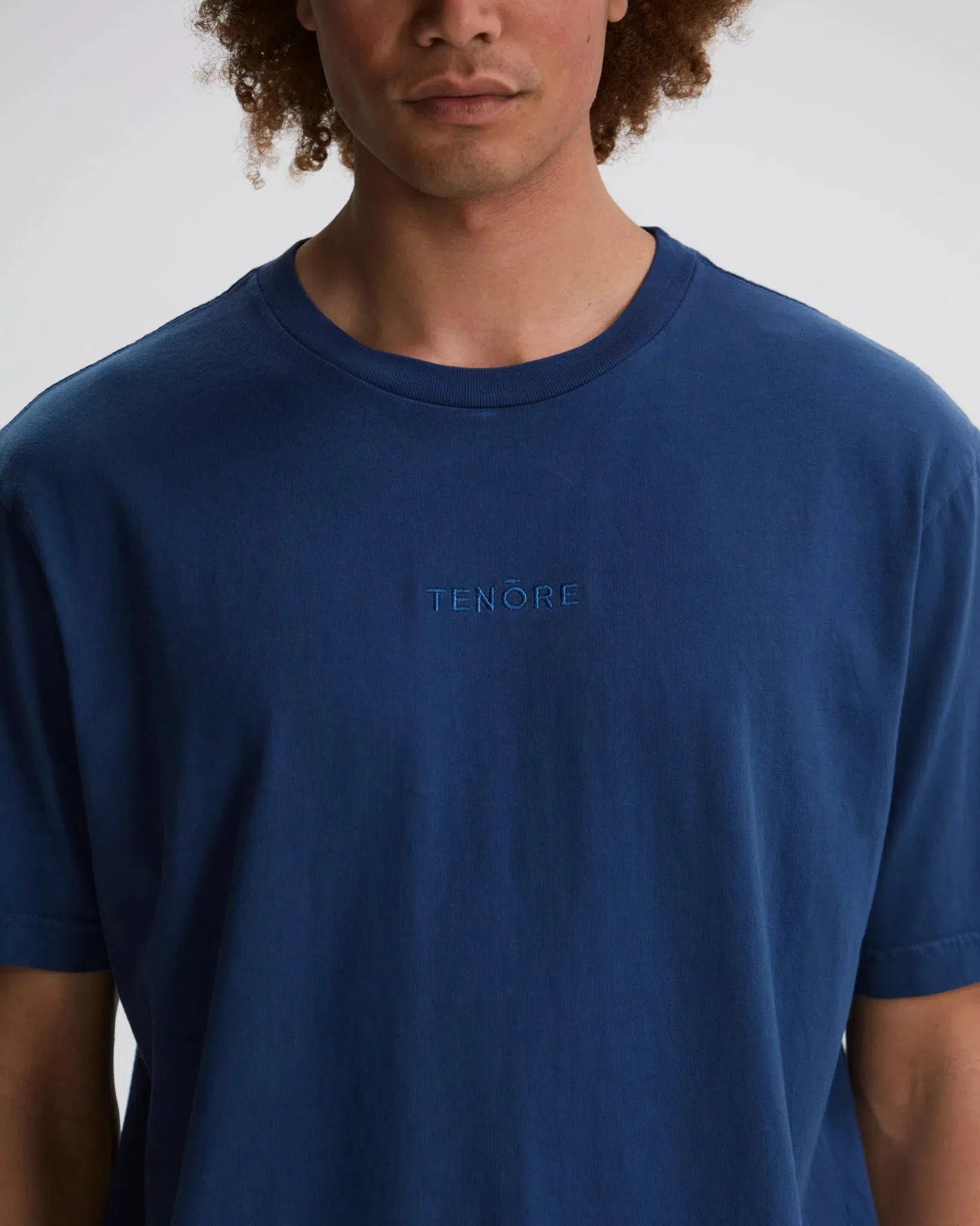 Embroidered Logo Tee-TENORE