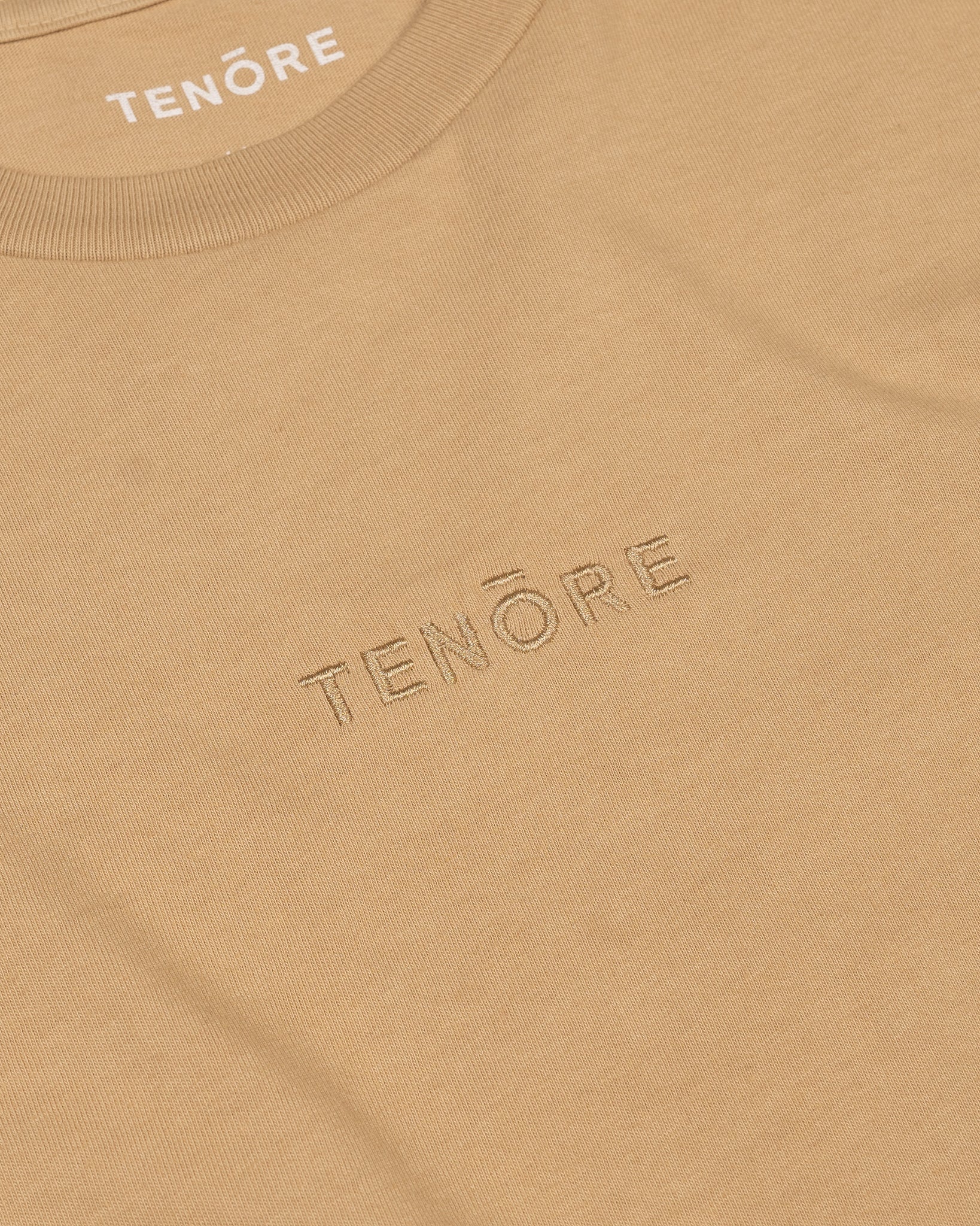 Embroidered Logo Tee-TENORE