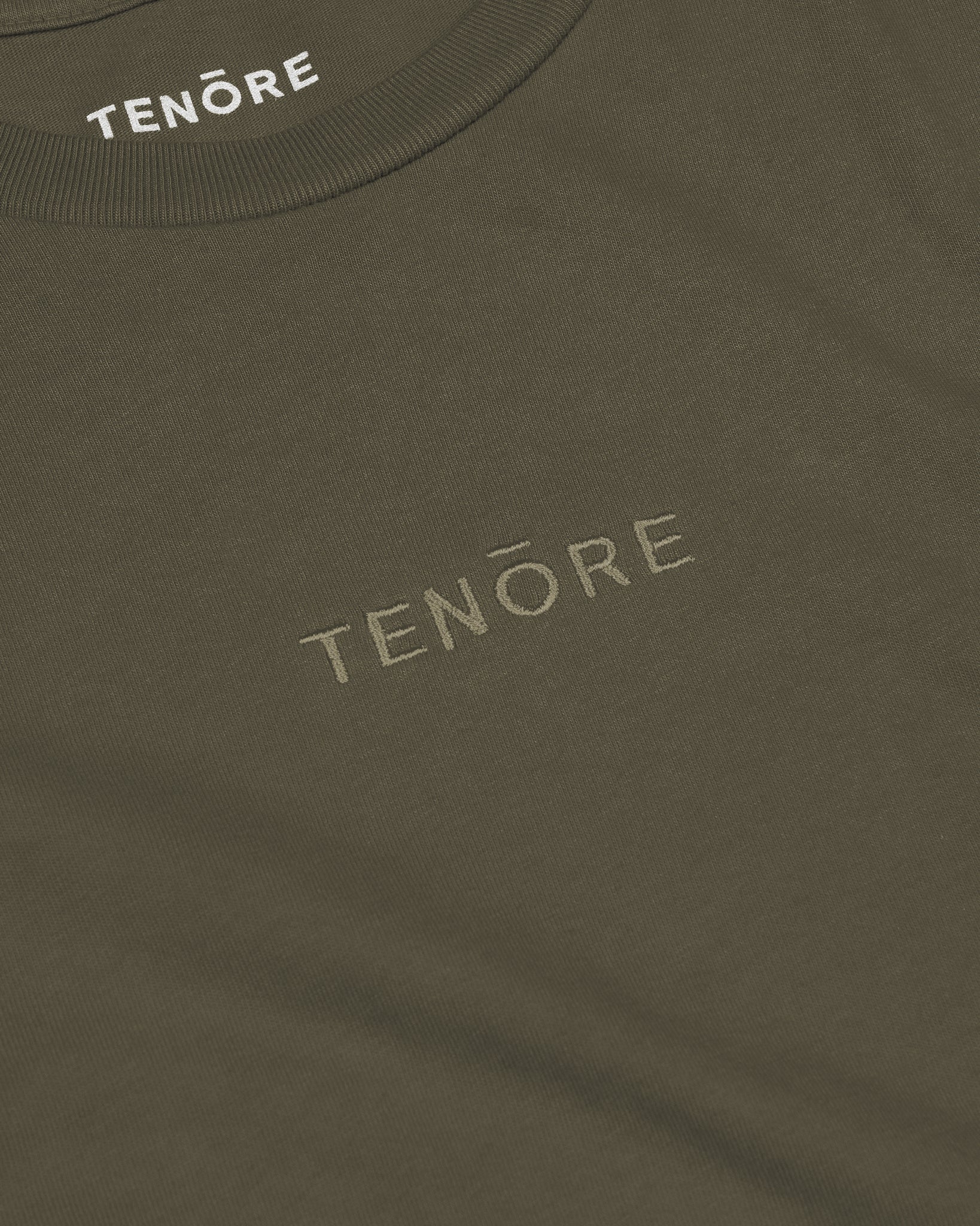 Embroidered Logo Tee-TENORE