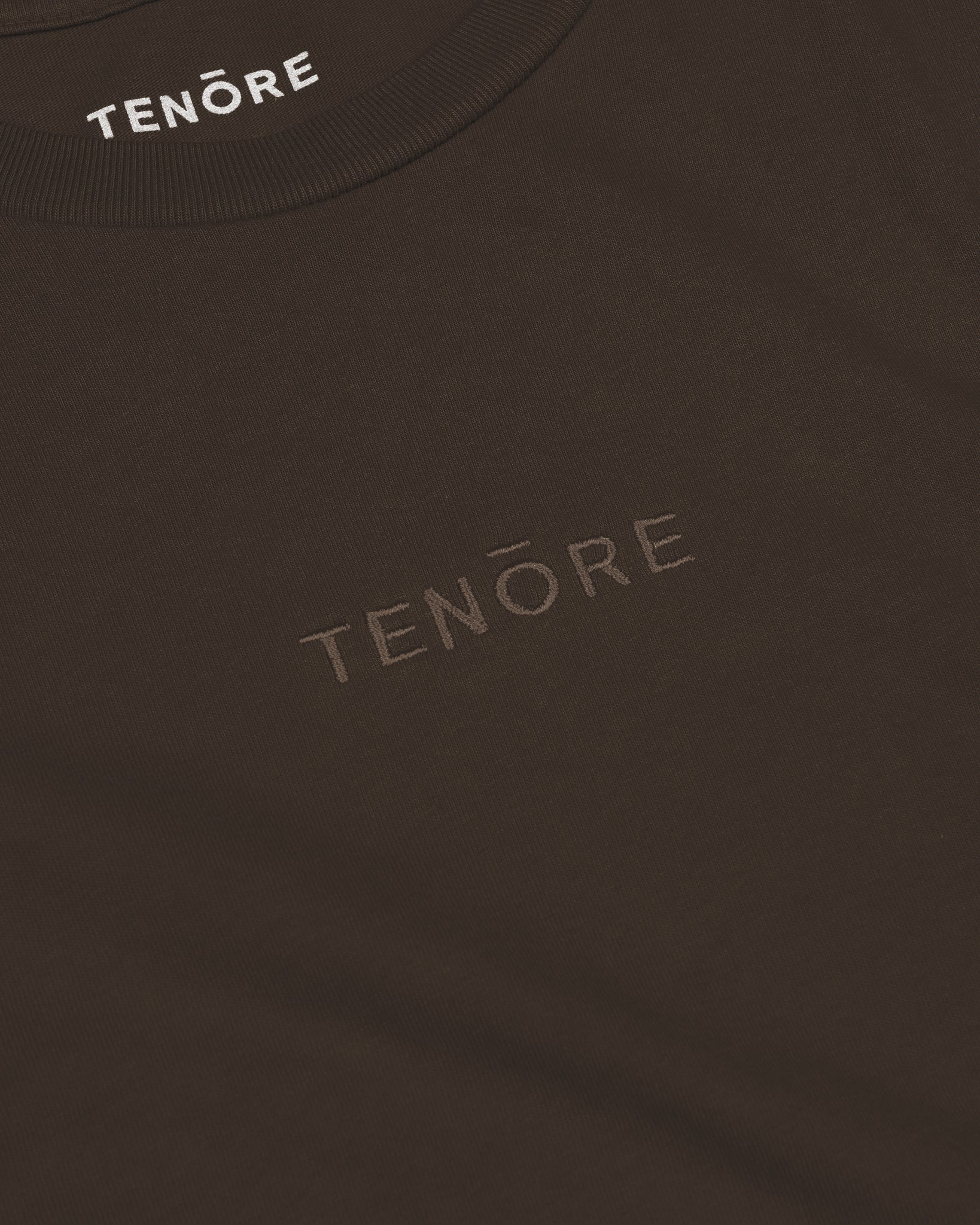 Embroidered Logo Tee-TENORE