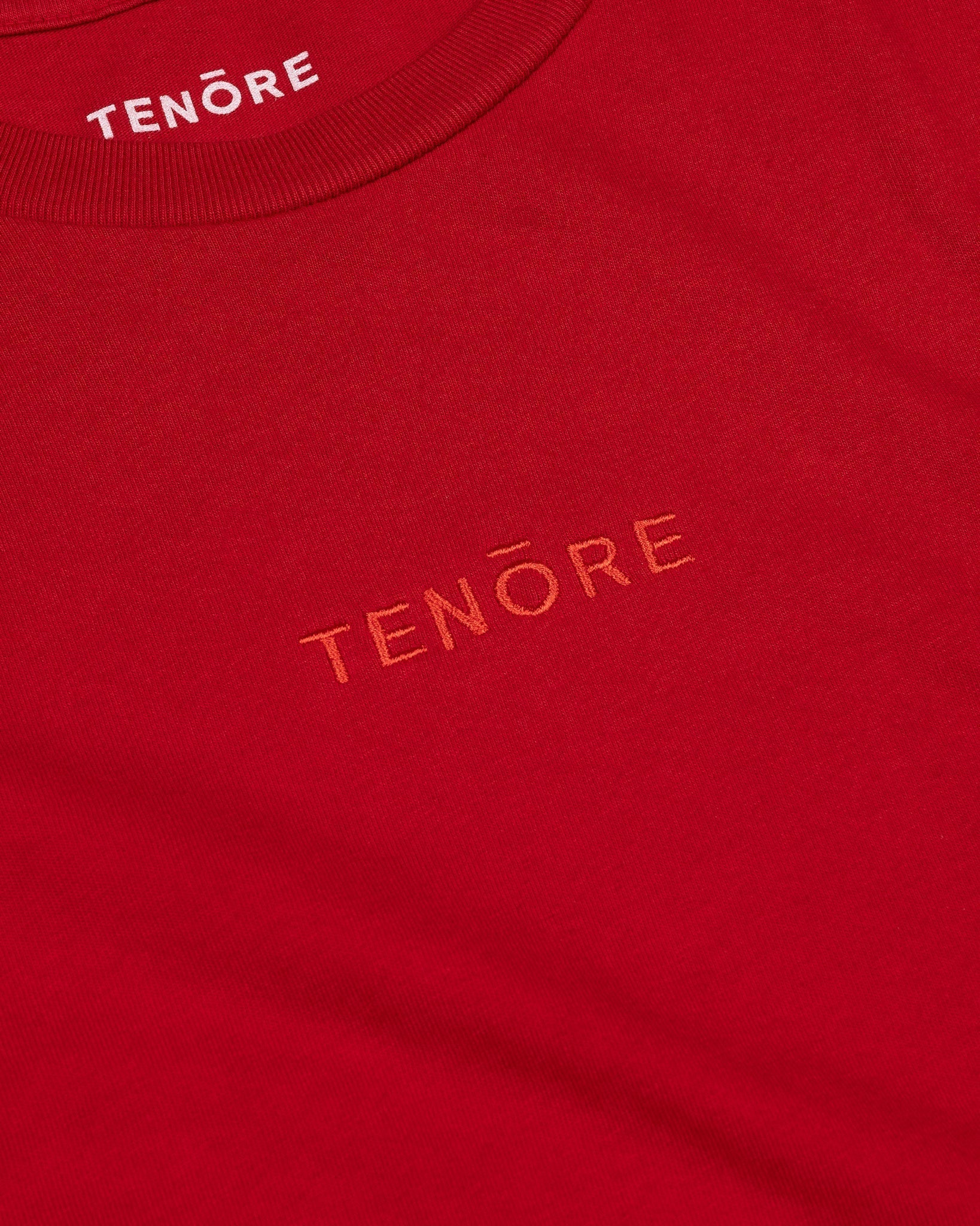 Embroidered Logo Tee-TENORE