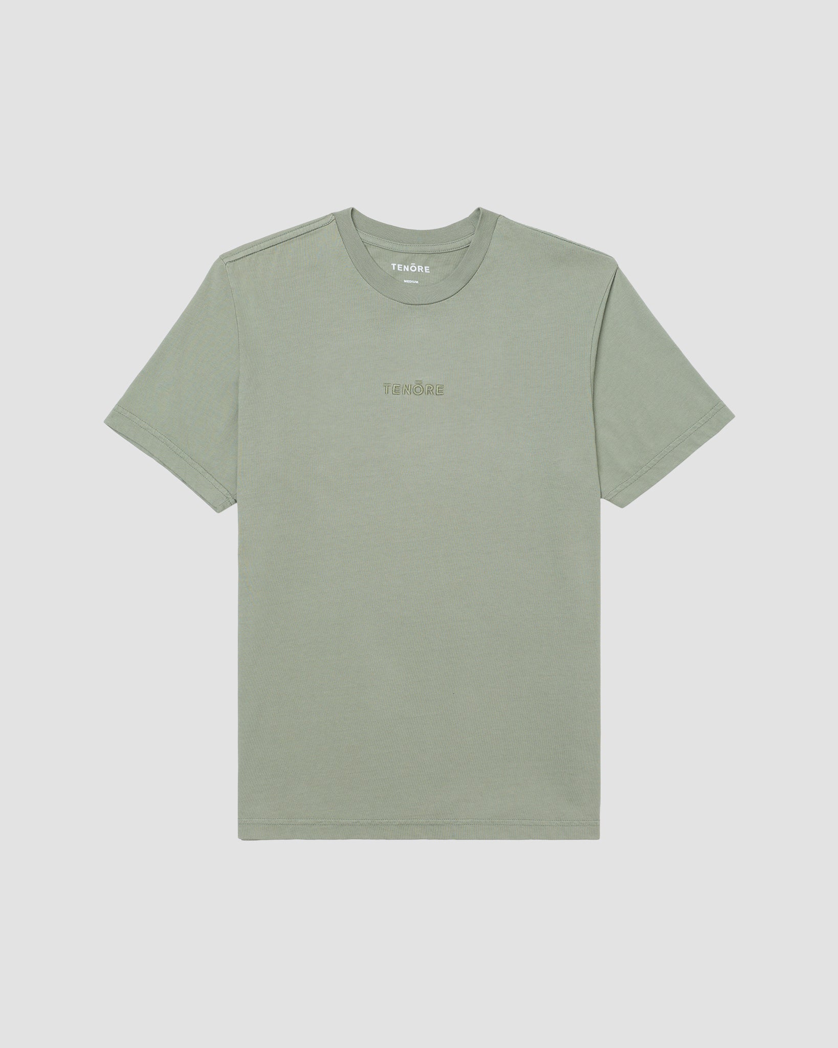 Embroidered Logo Tee-TENORE