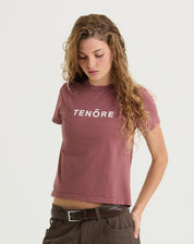 Flock Logo Shrunken Tee-TENORE