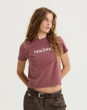 Flock Logo Shrunken Tee-TENORE