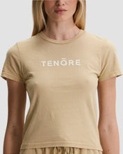 Flock Logo Shrunken Tee-TENORE