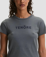 Flock Logo Shrunken Tee-TENORE