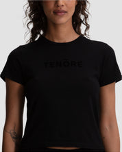 Flock Logo Shrunken Tee-TENORE