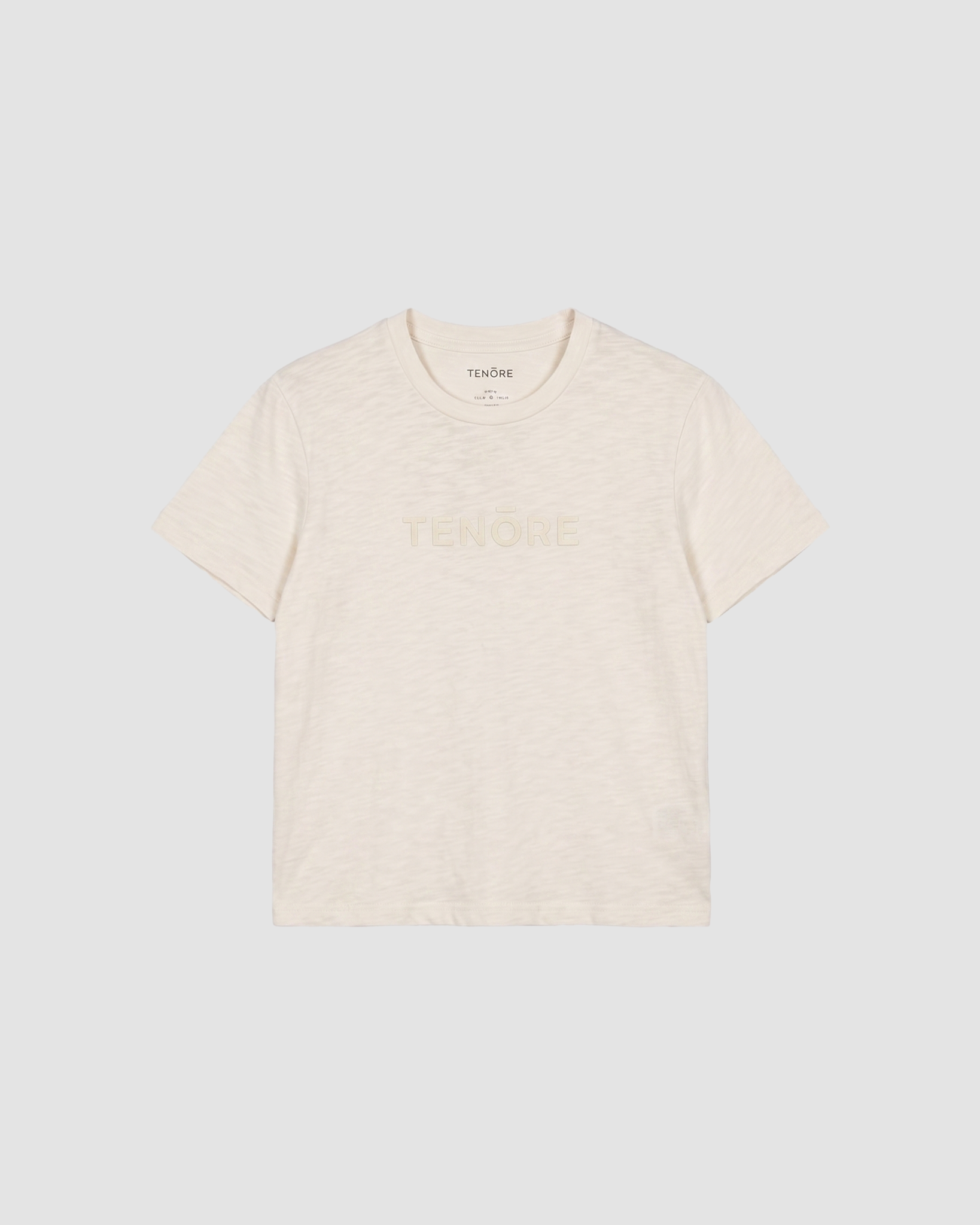 Flock Logo Shrunken Tee