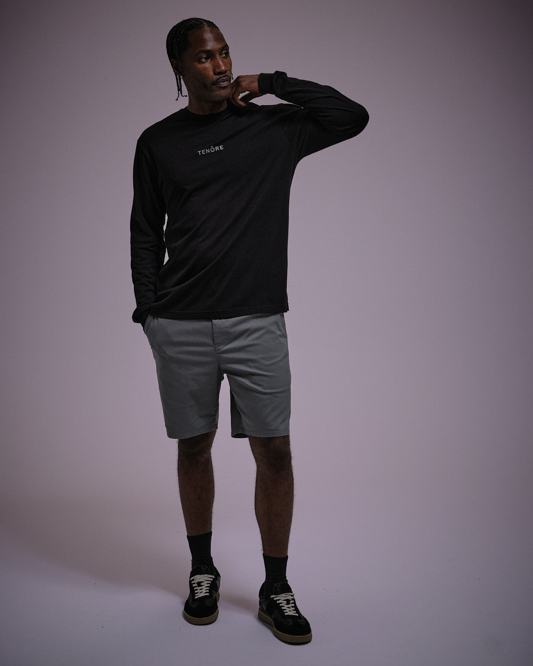 Highest Lock-Up Longsleeve Tee-TENORE