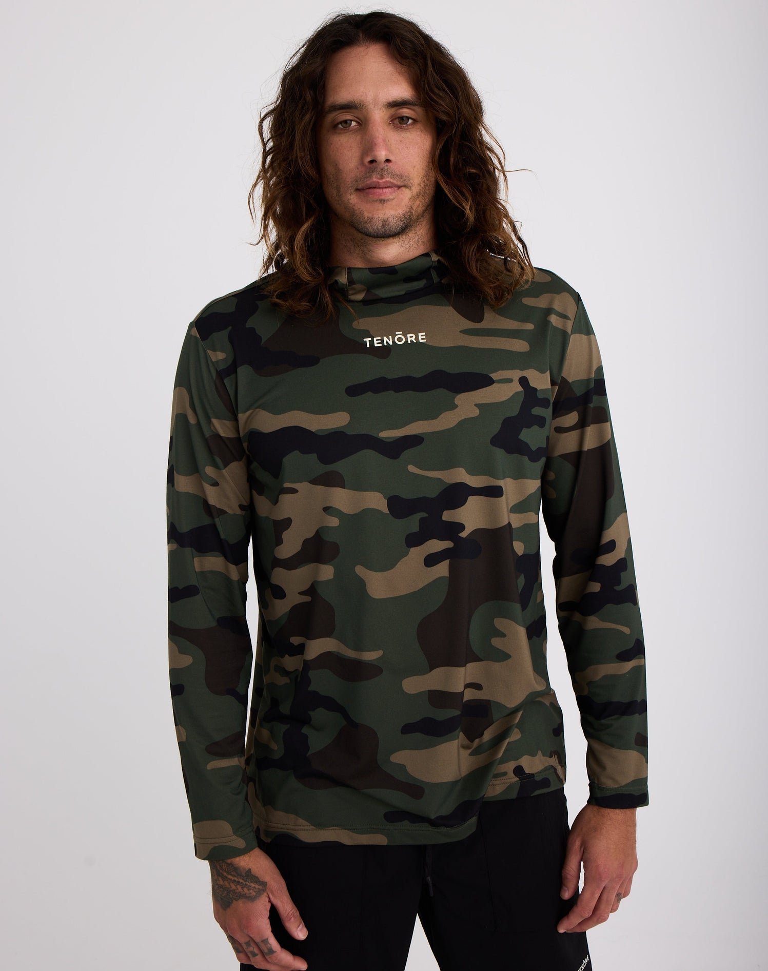 Hooded Uv Tee-TENORE