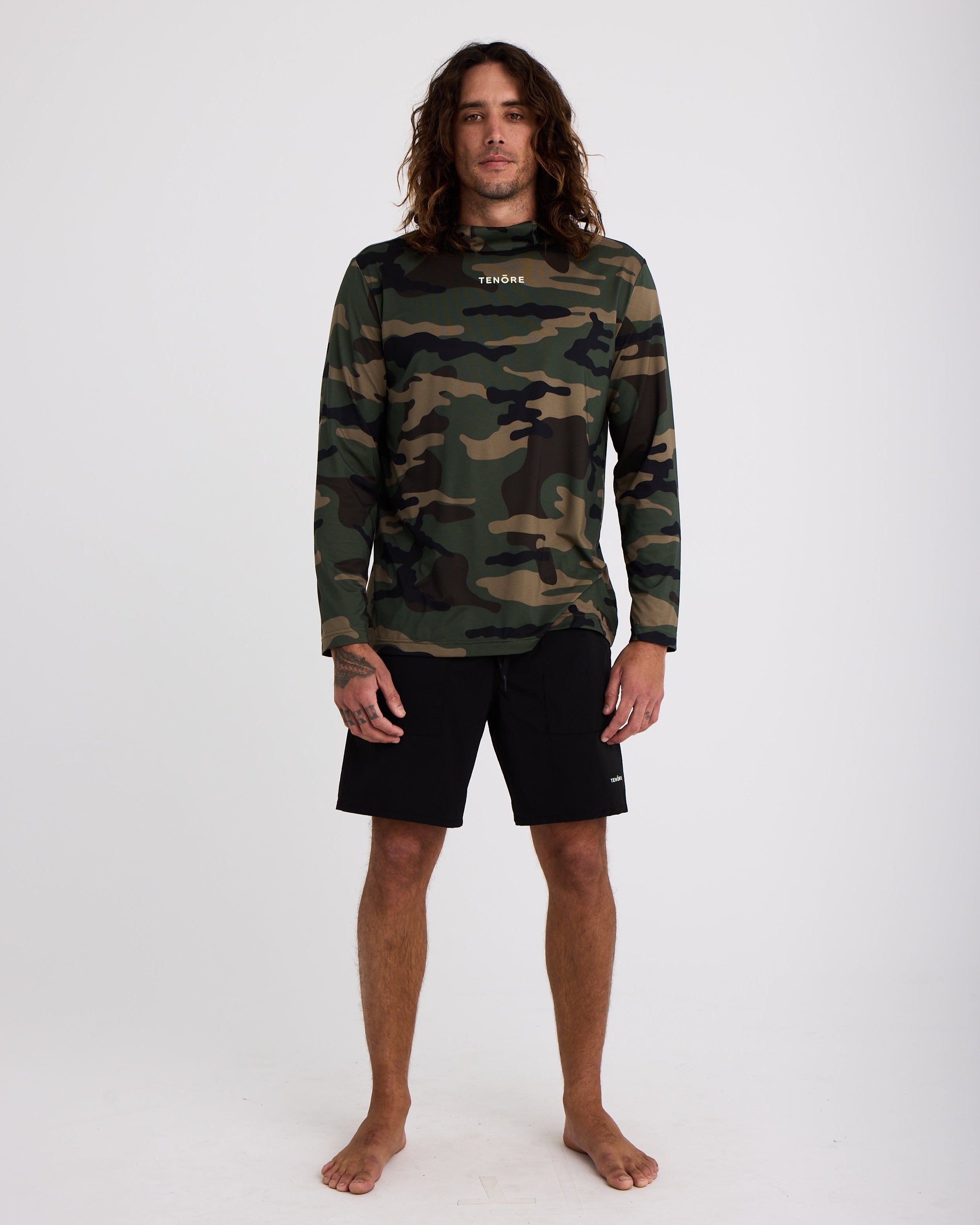 Hooded Uv Tee-TENORE