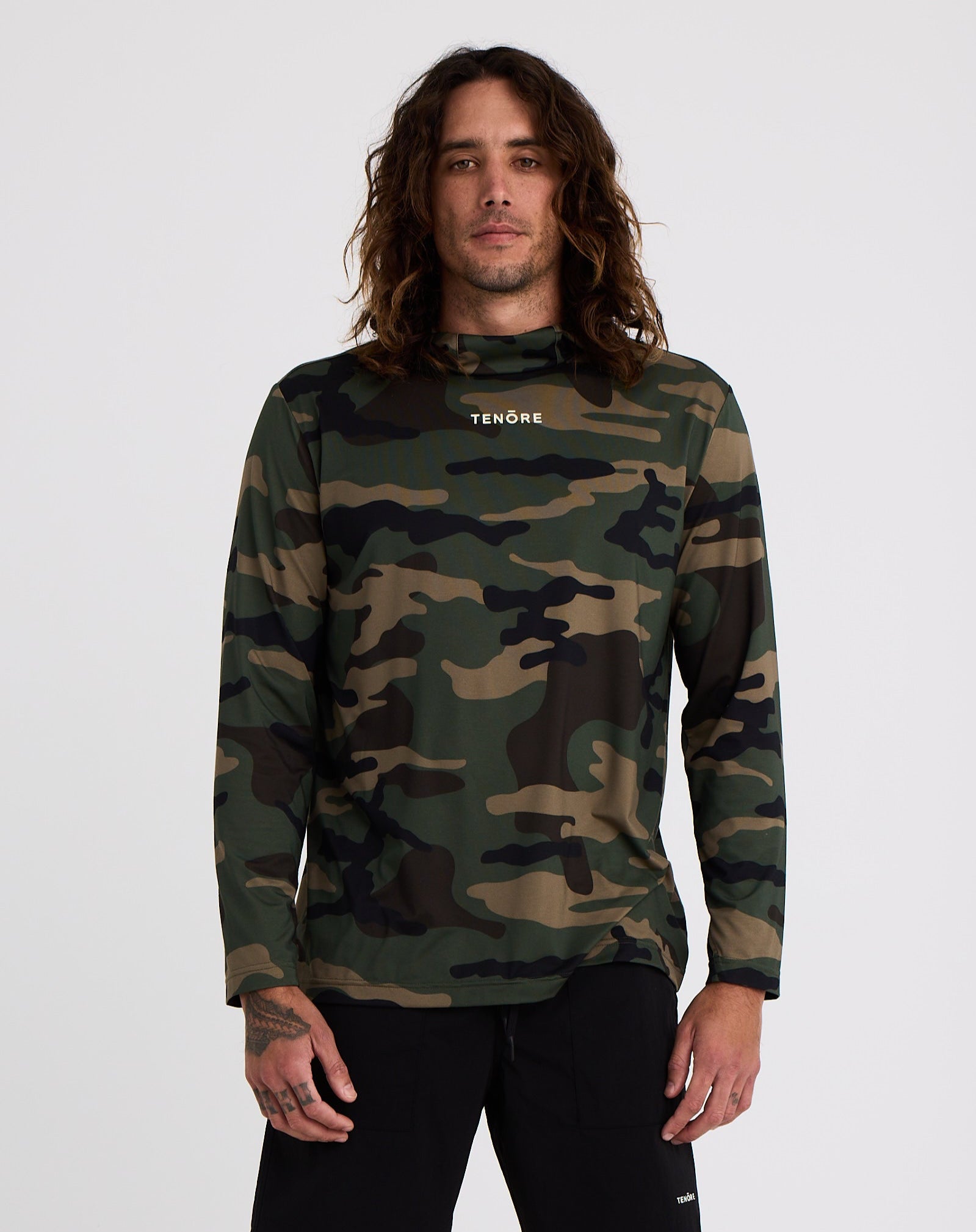 Hooded Uv Tee-TENORE