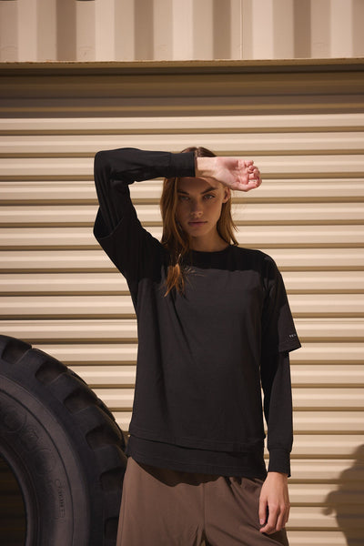 Layered Long Sleeve Tee – TENŌRE