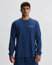 Left Chest Long Sleeve Tee-TENORE