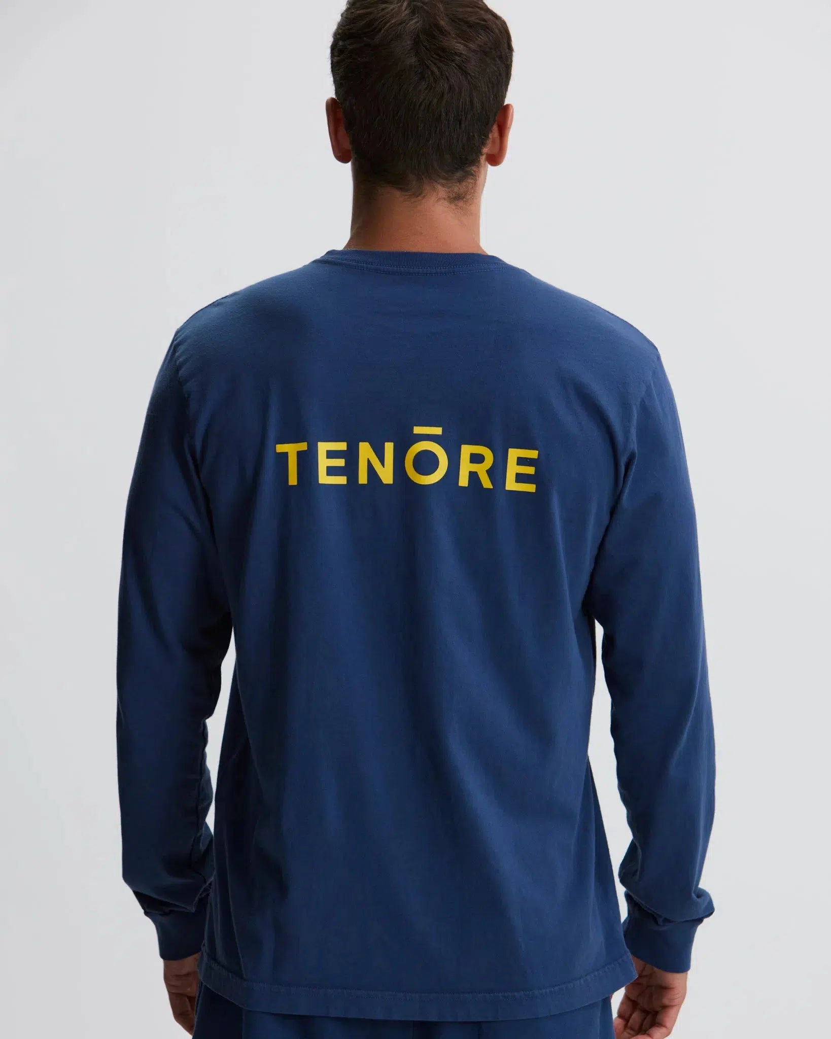 Left Chest Long Sleeve Tee-TENORE