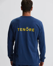 Left Chest Long Sleeve Tee-TENORE