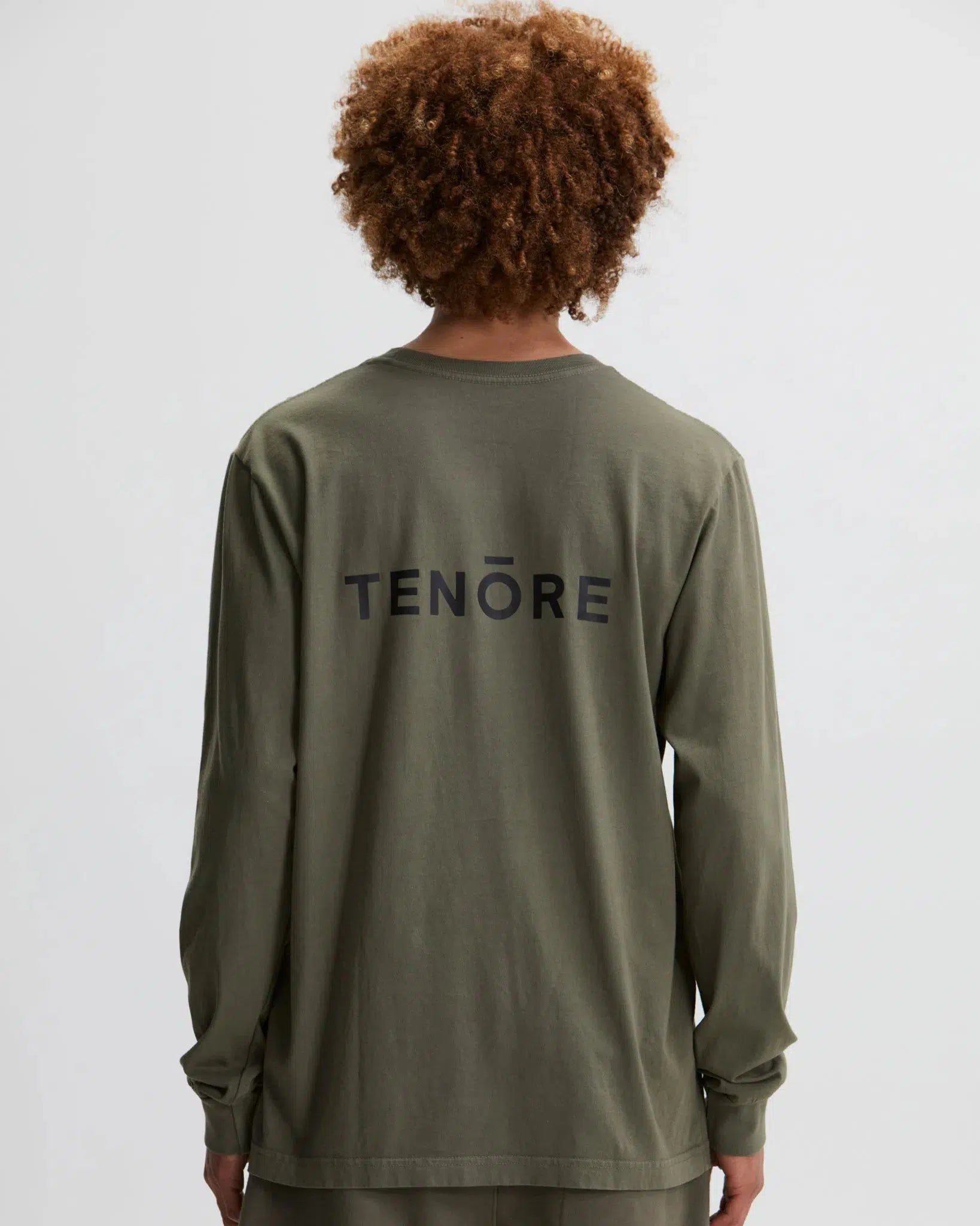 Left Chest Long Sleeve Tee-TENORE