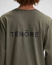 Left Chest Long Sleeve Tee-TENORE