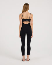 Logo 7/8 Length Bodysuit-TENORE