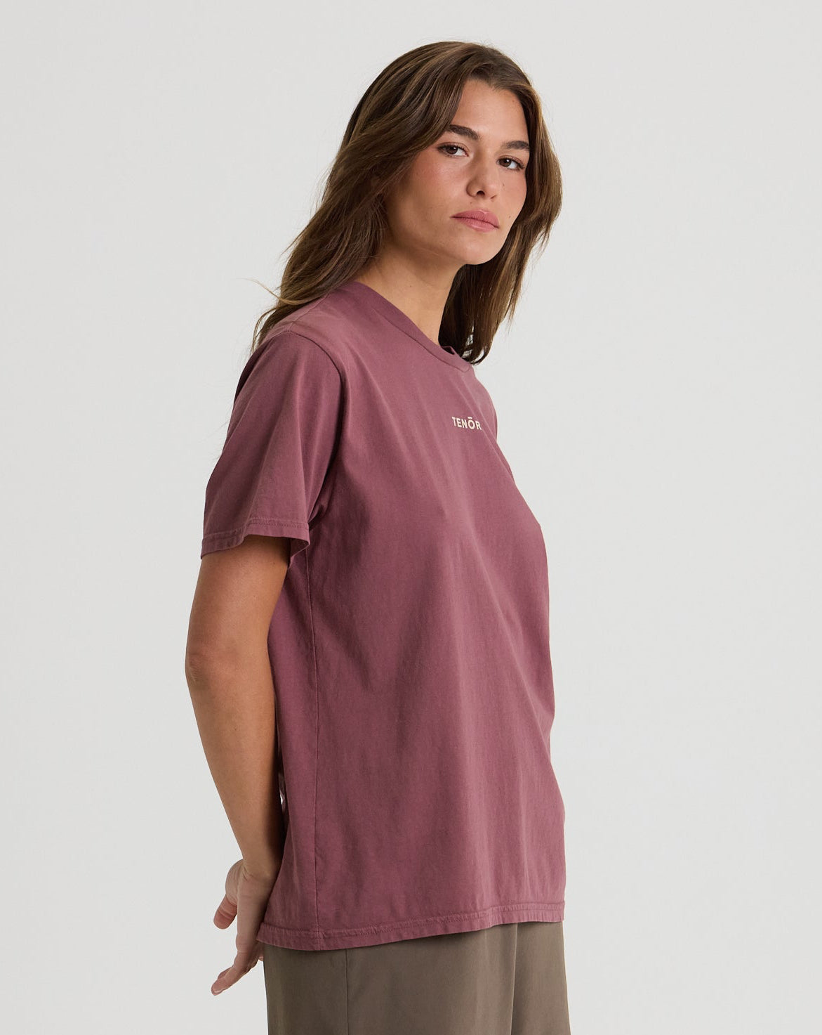 Logo Boyfriend Tee-TENORE