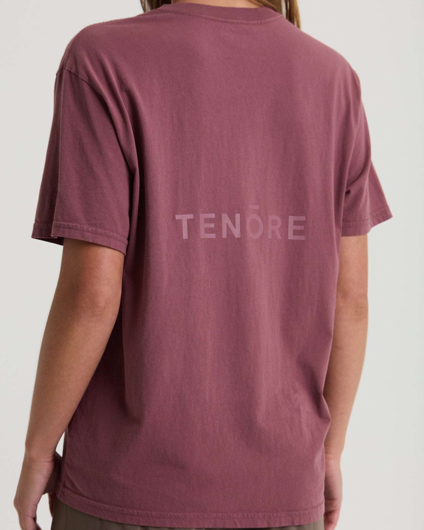 Logo Boyfriend Tee-TENORE