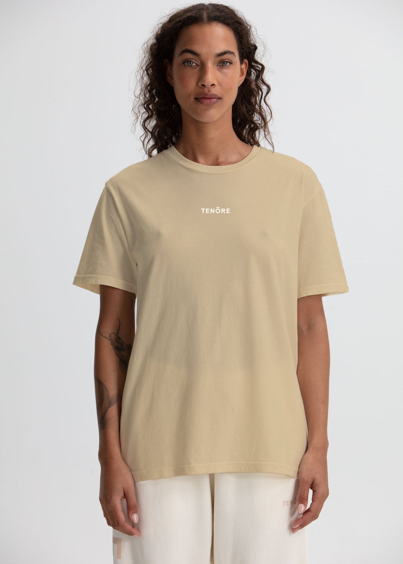 Logo Boyfriend Tee-TENORE