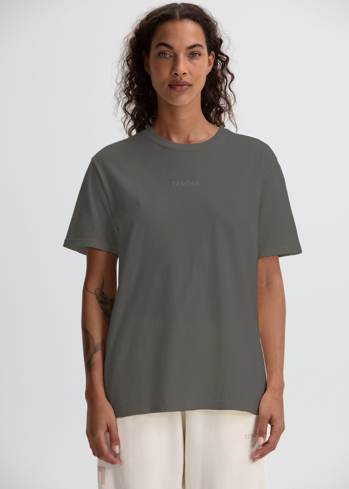 Logo Boyfriend Tee-TENORE