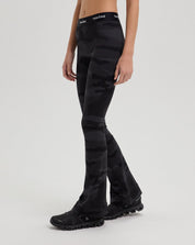 Logo Flare Legging-TENORE