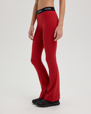 Logo Flare Legging-TENORE