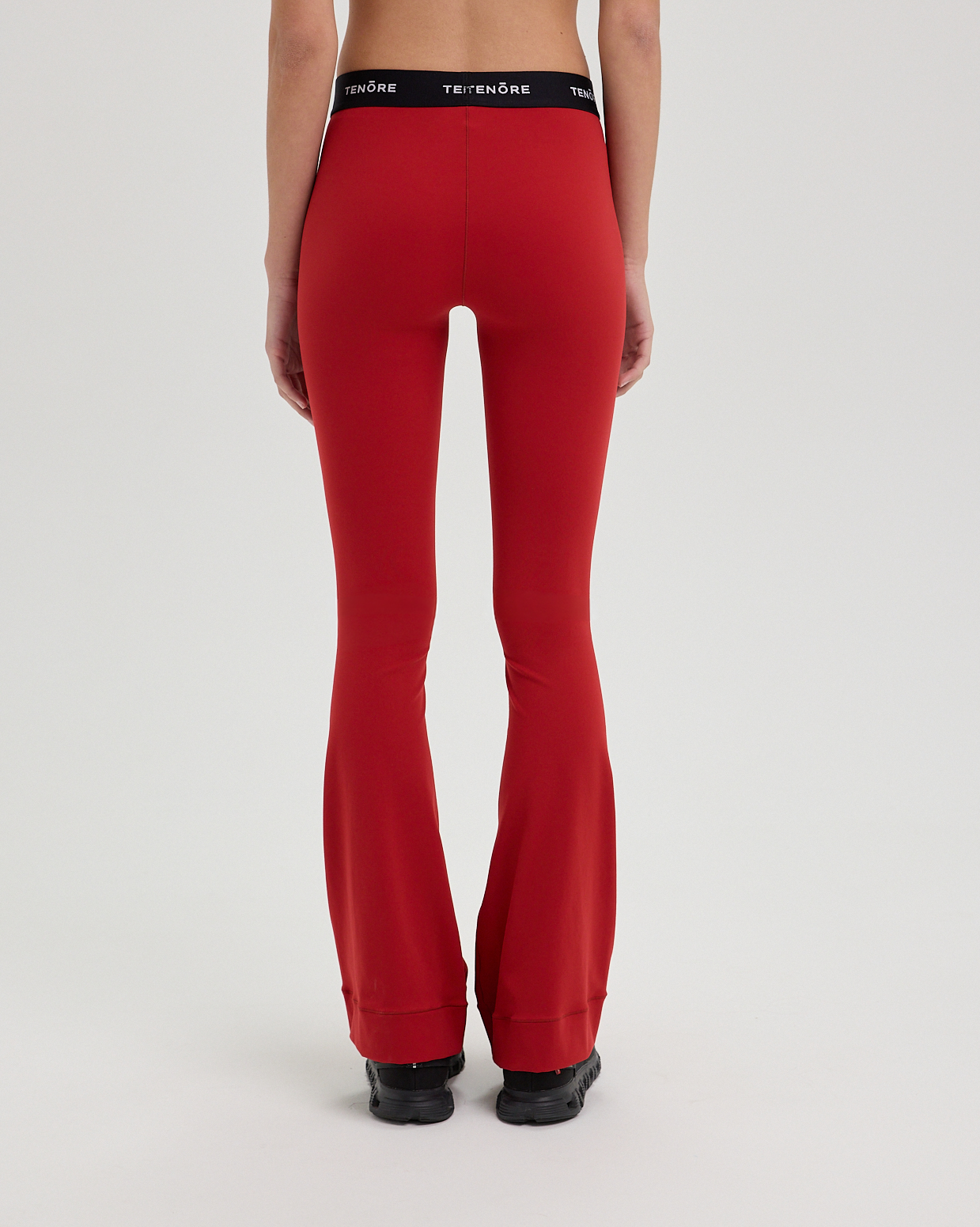 Logo Flare Legging-TENORE