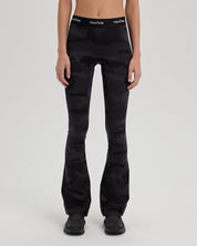 Logo Flare Legging-TENORE