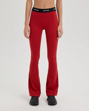 Logo Flare Legging-TENORE