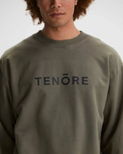 Logo Fleece Crewneck-TENORE