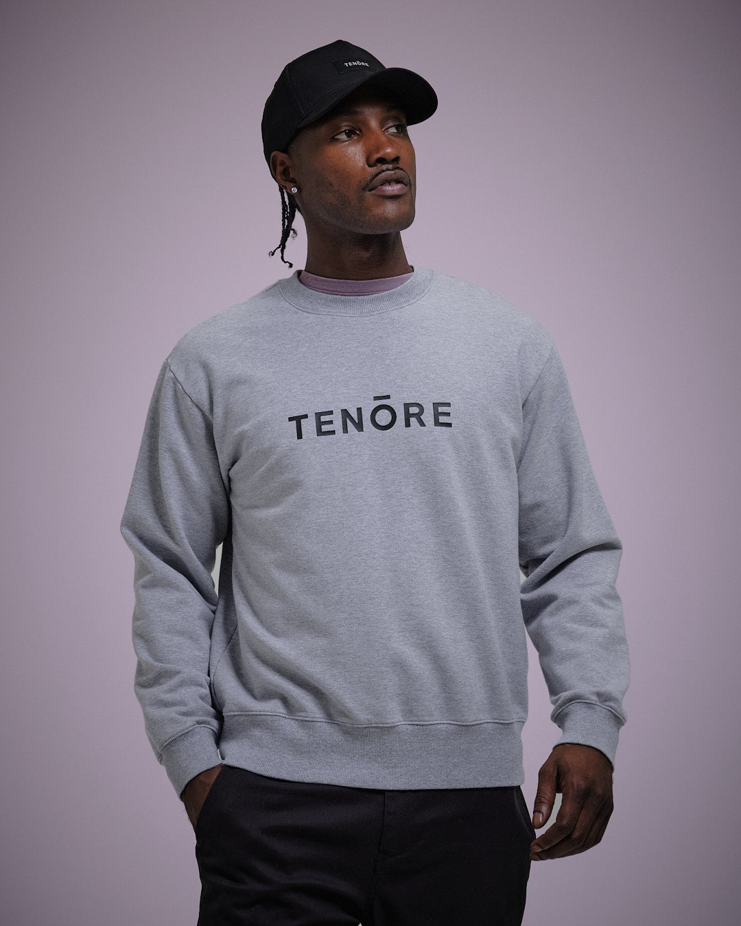 Logo Fleece Crewneck-TENORE