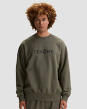 Logo Fleece Crewneck-TENORE