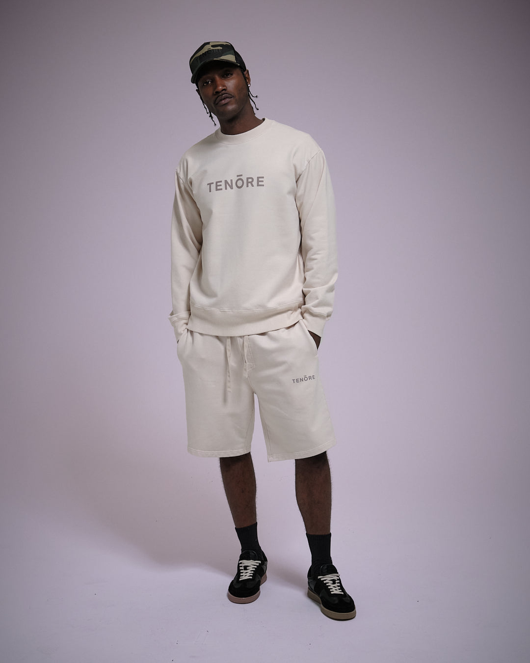 Logo Fleece Crewneck-TENORE