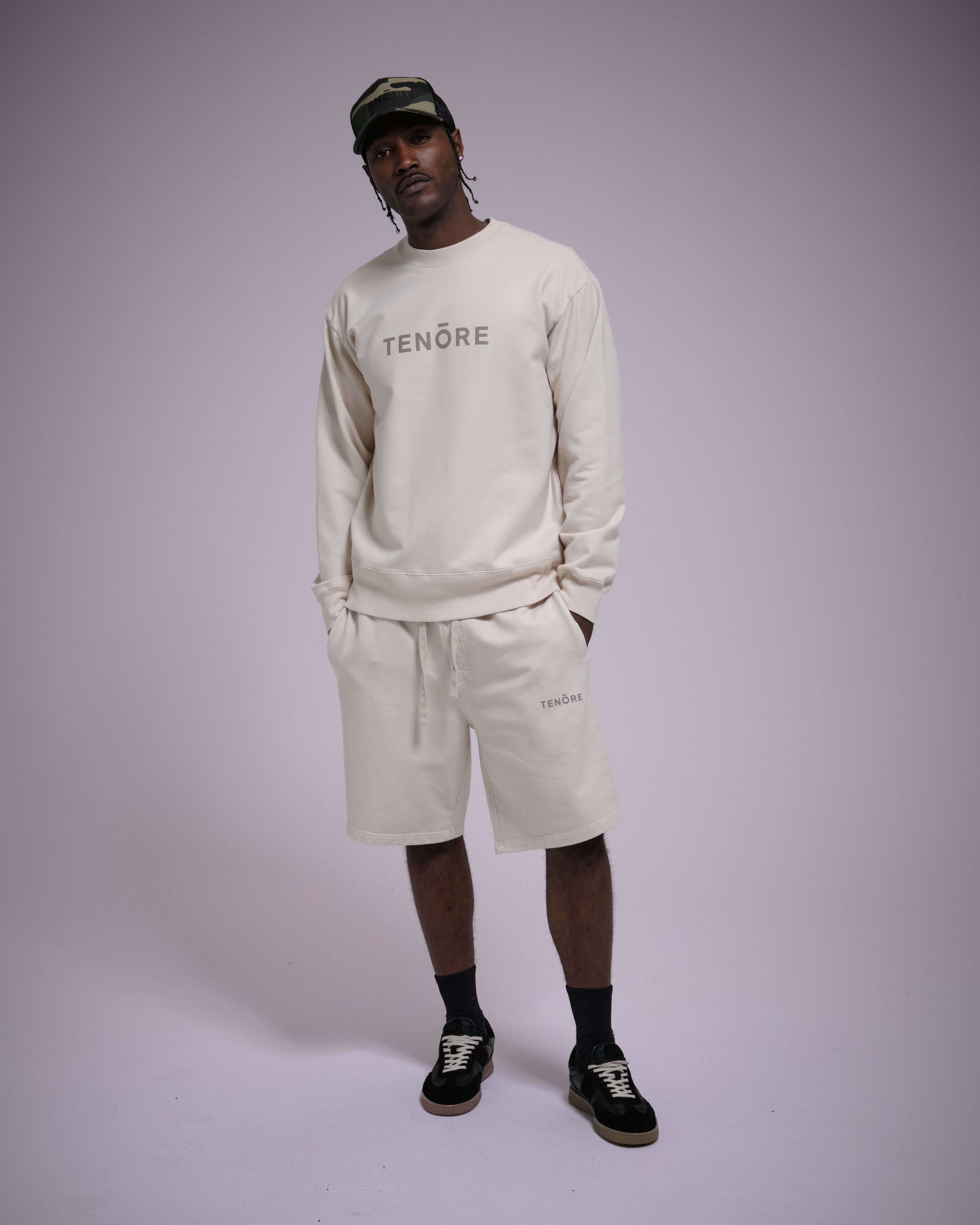 Logo Fleece Crewneck-TENORE