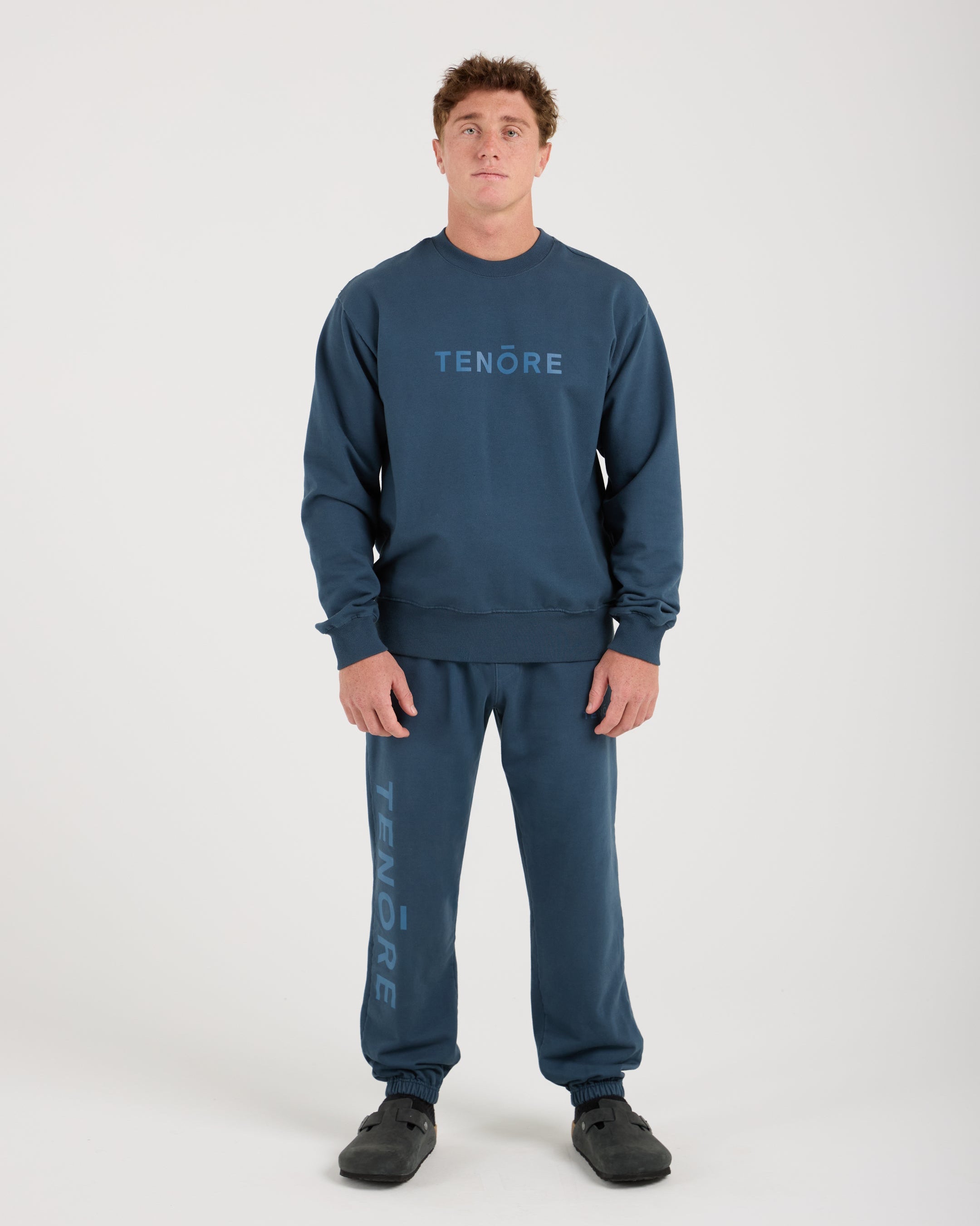 Logo Fleece Crewneck-TENORE