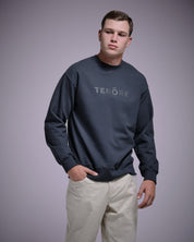 Logo Fleece Crewneck-TENORE