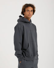 Logo Fleece Hoodie-TENORE
