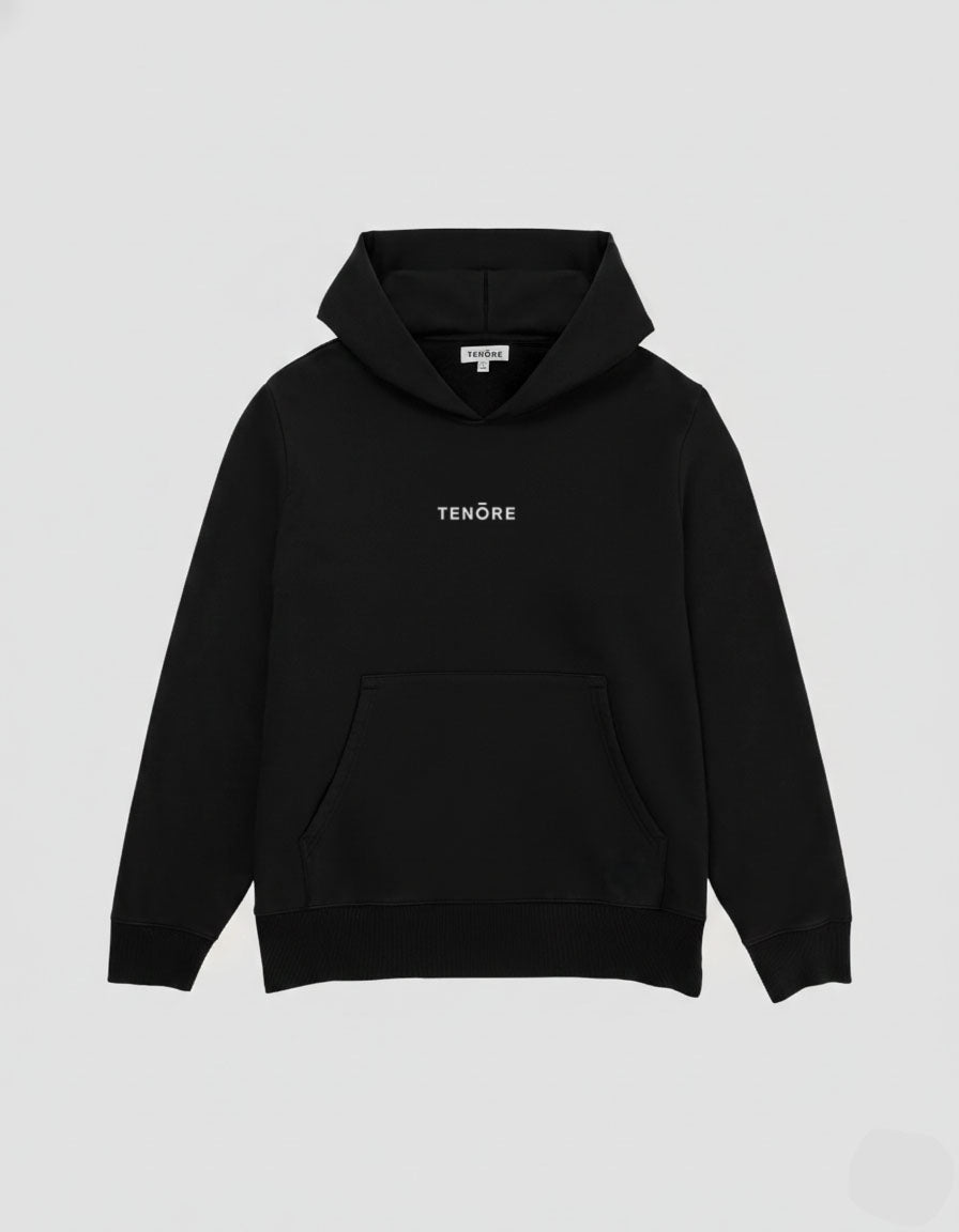 Logo Fleece Hoodie-TENORE