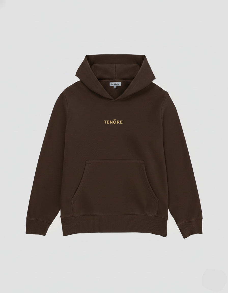 Logo Fleece Hoodie-TENORE